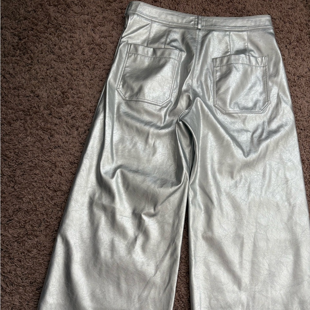 Anthropologie The Ettie High-Rise Crop Wide-Leg Pants by Maeve - Picture 7 of 8